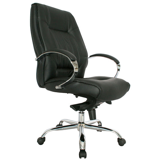 Silla De Oficina Crawfor Presidente Negro