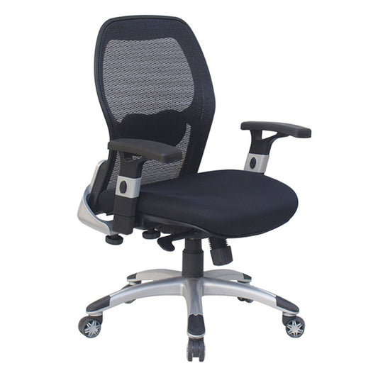 Silla De Oficina Necoche Gerente Negro