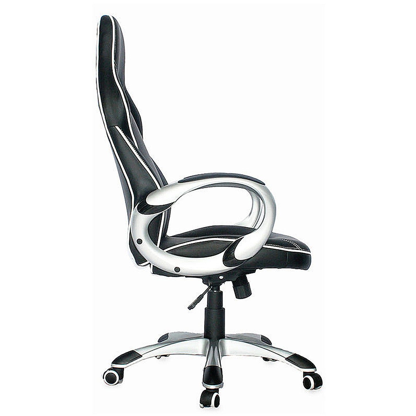 Silla Gamer Quenna Negra Blanca