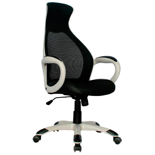Silla De Oficina Bond Negro Blanco
