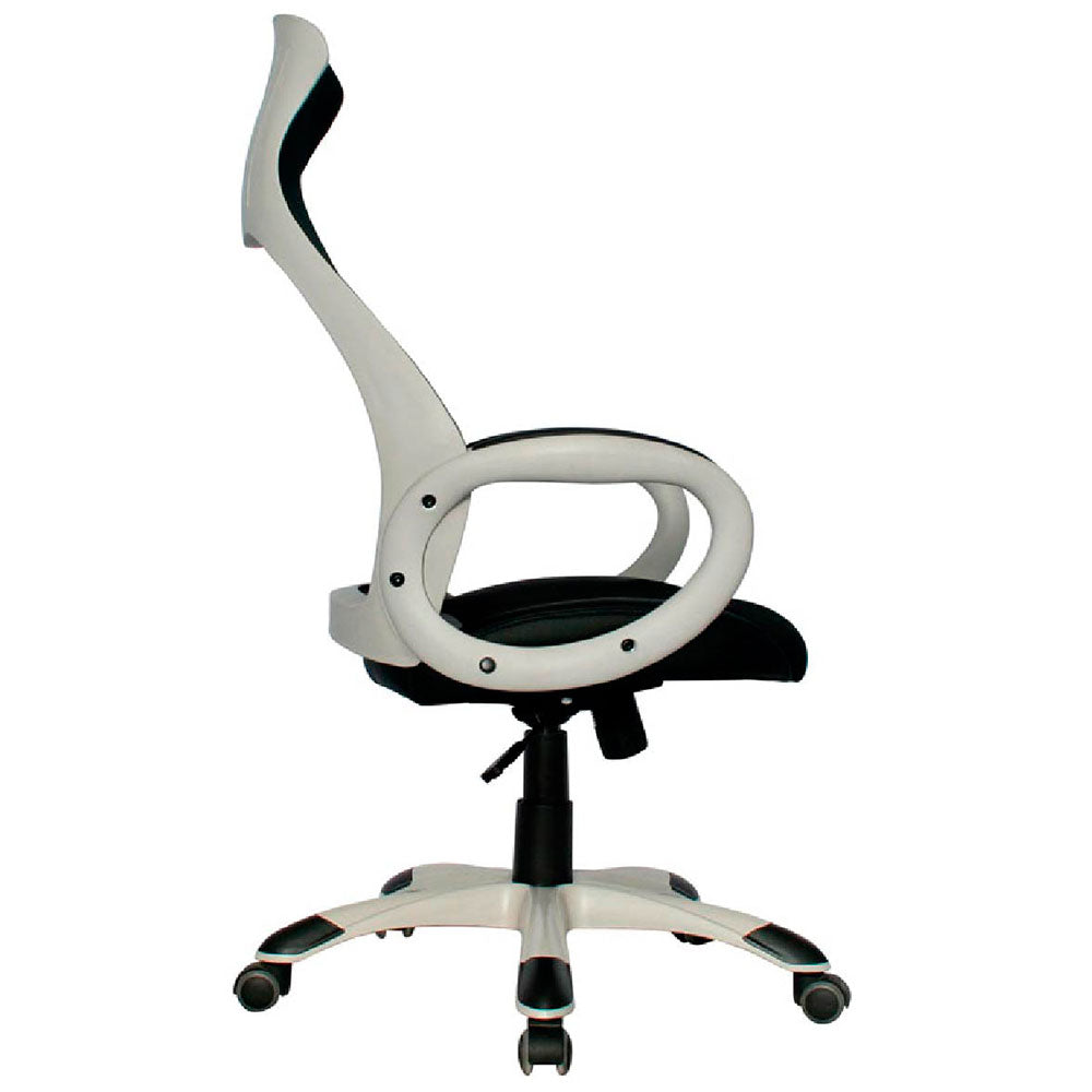 Silla De Oficina Bond Negro Blanco