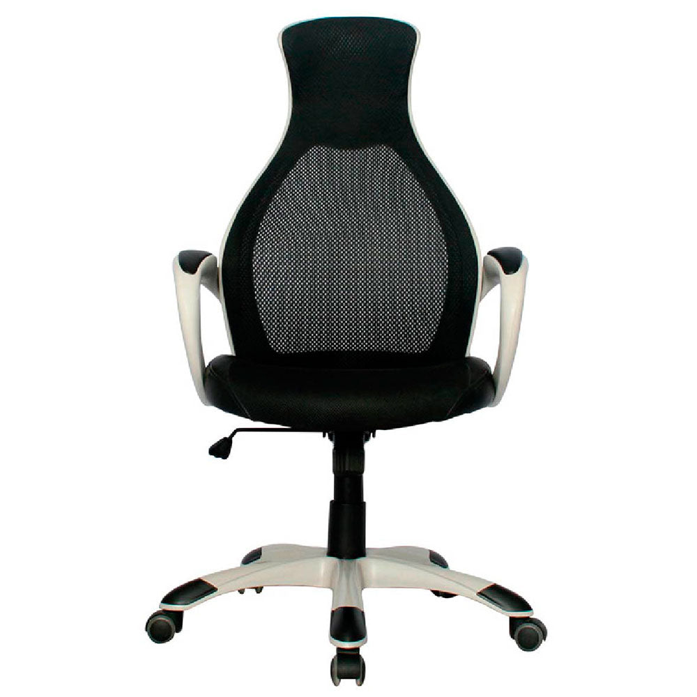 Silla De Oficina Bond Negro Blanco