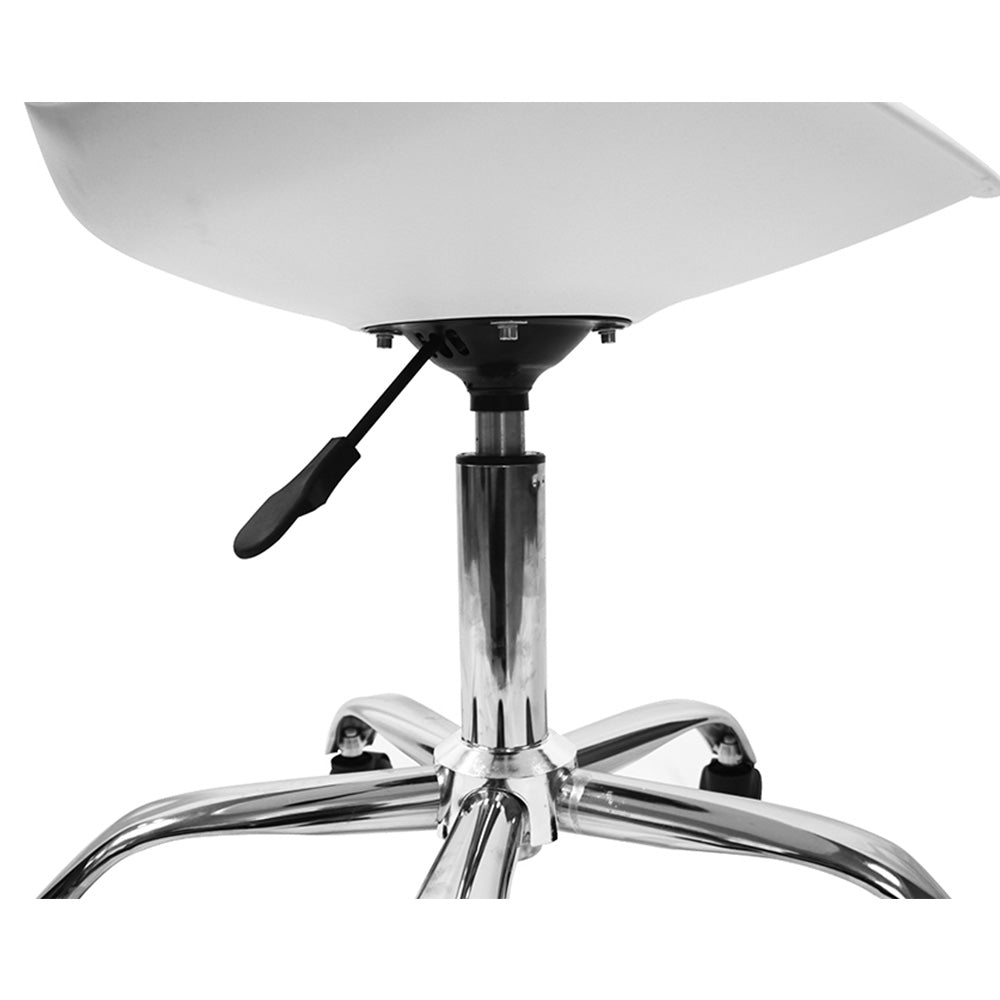 Silla De Oficina Eames Secretaria Blanco