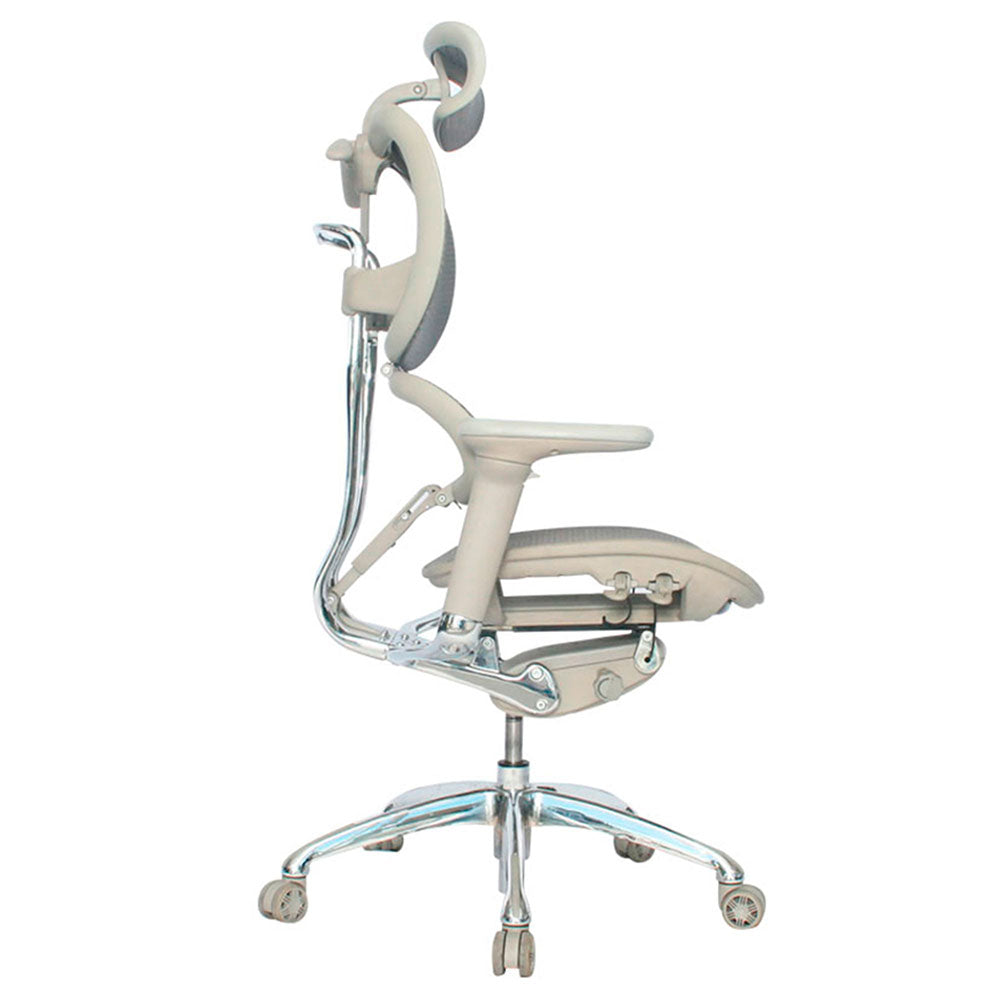 Silla De Oficina Ergohuman Lujo Gris