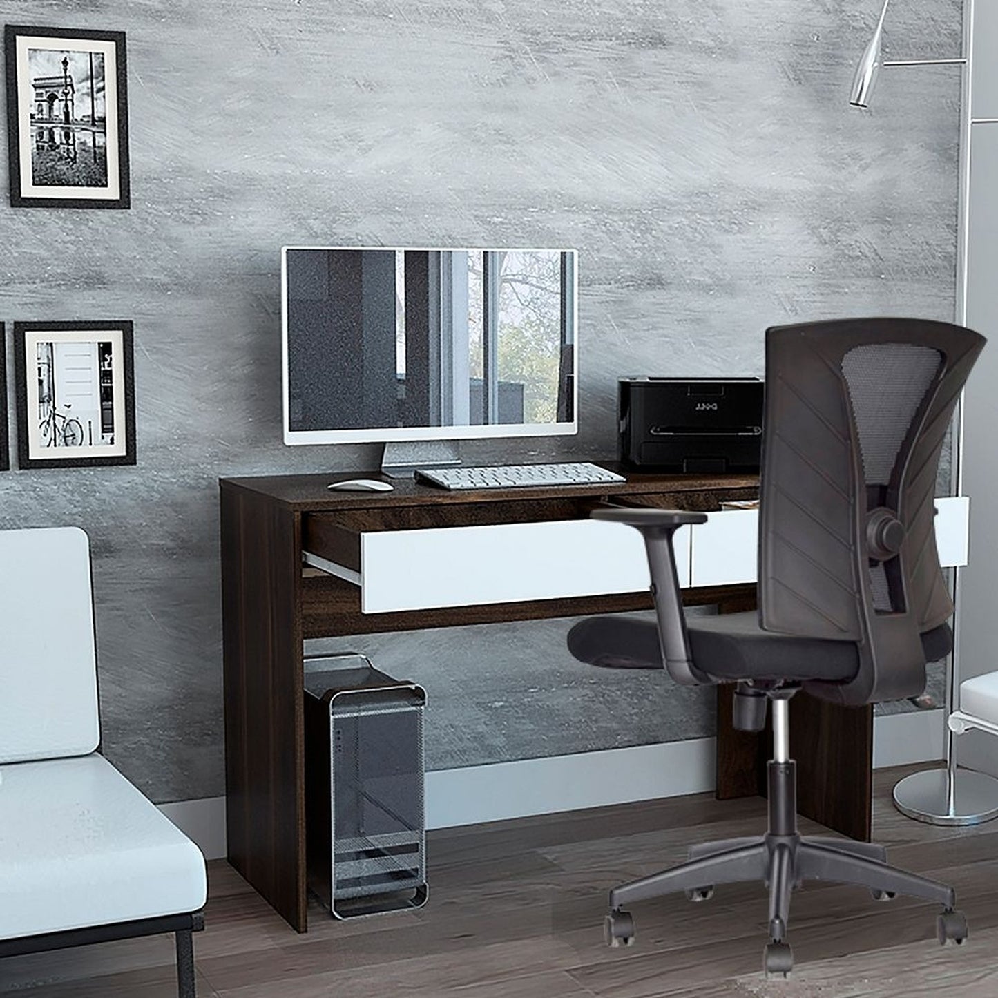 Silla De Oficina Turmanila Gerente Negro