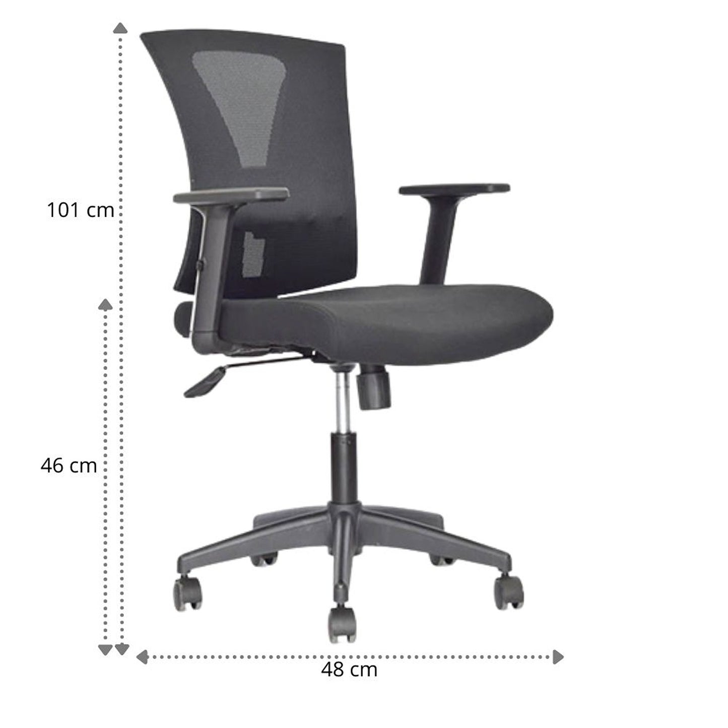 Silla De Oficina Turmanila Gerente Negro