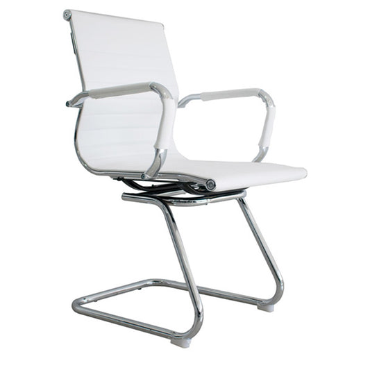 Silla De Oficina Lujo Interlocutora Blanca