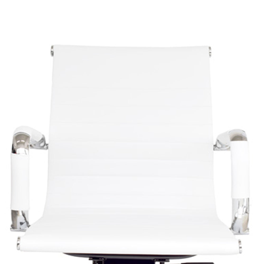 Silla De Oficina Lujo Interlocutora Blanca