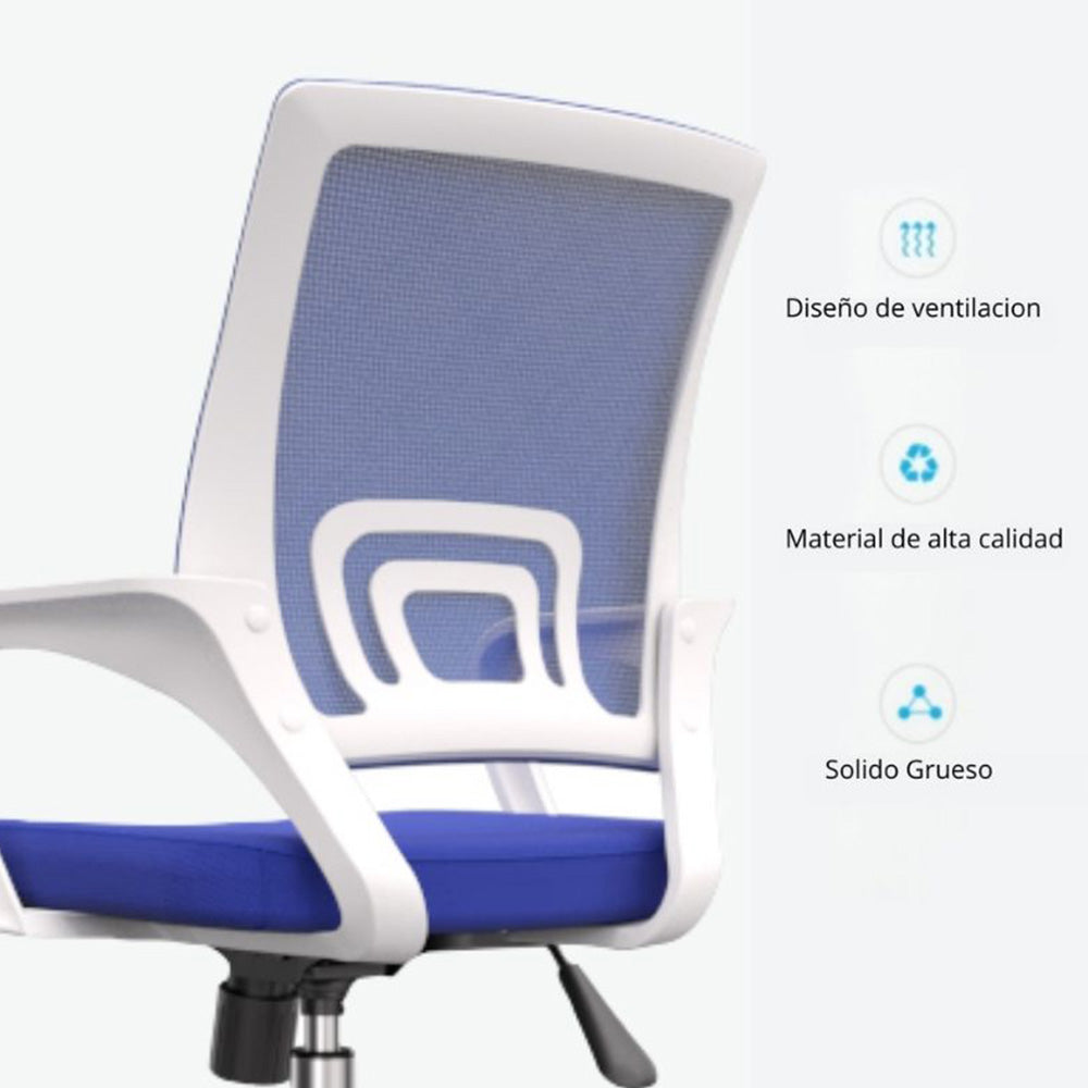 Silla De Oficina Colors Premium Azul