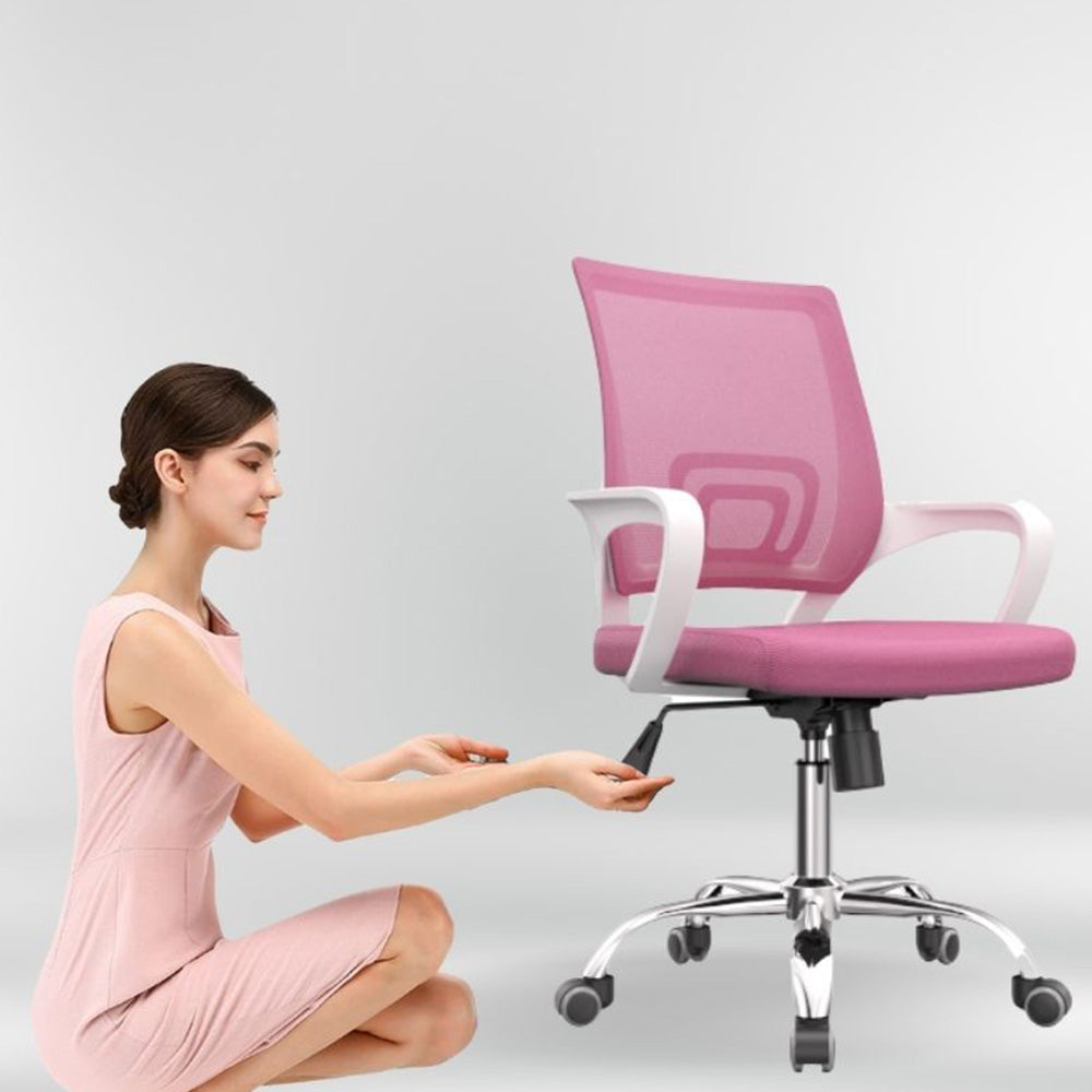 Silla De Oficina Colors Premium Rosado