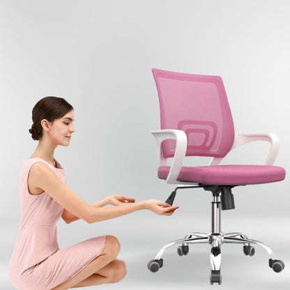 Silla De Oficina Colors Premium Rosado