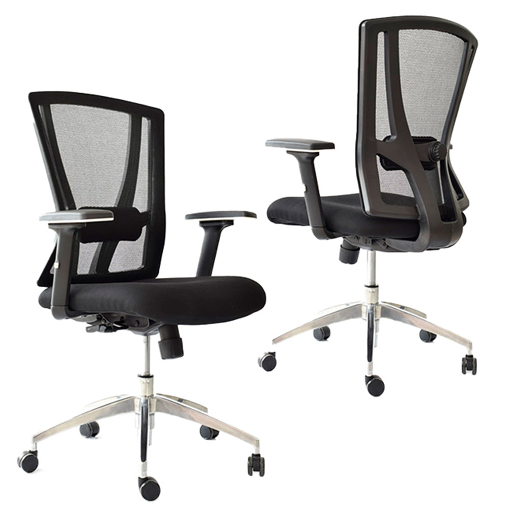 Silla De Oficina Afula Plus Negro