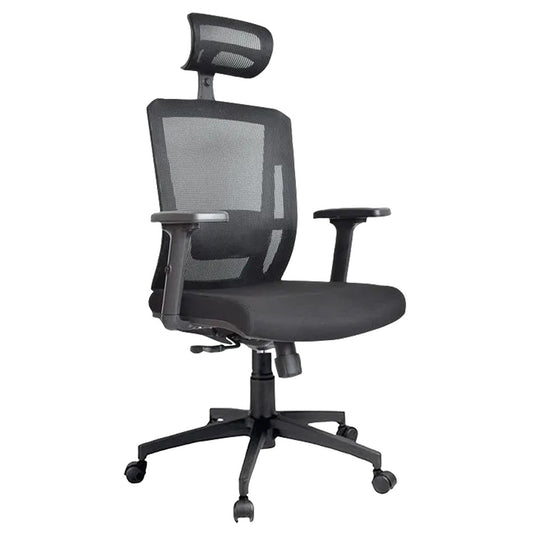 Silla De Oficina Jaspen Presidente Negro