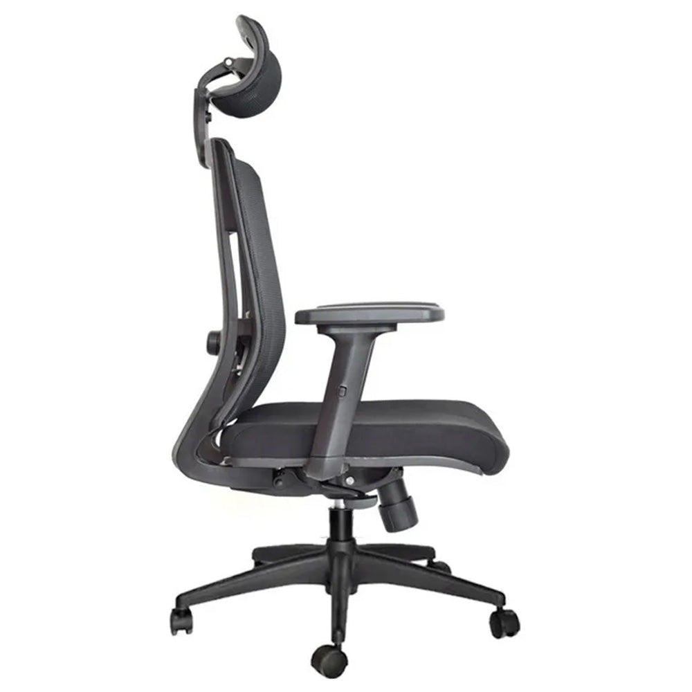 Silla De Oficina Jaspen Presidente Negro
