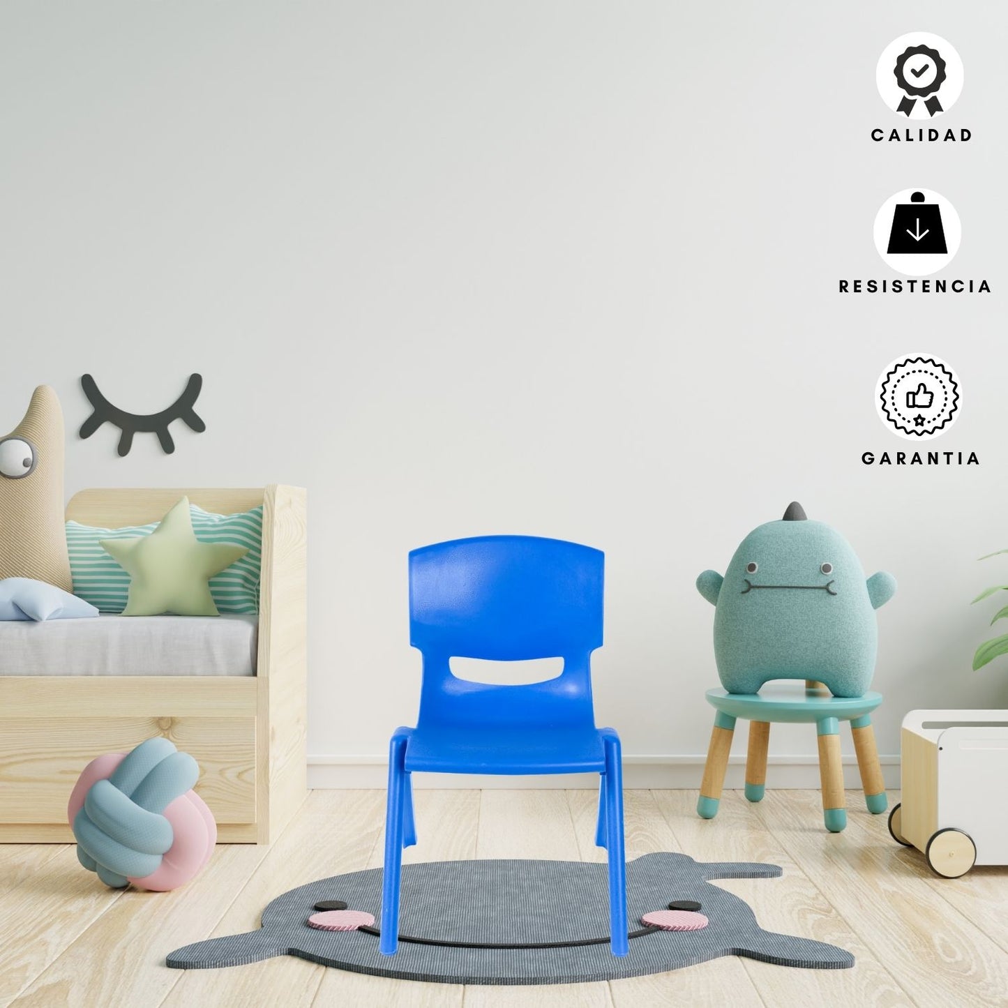 Silla Infantil Andy Junior azul