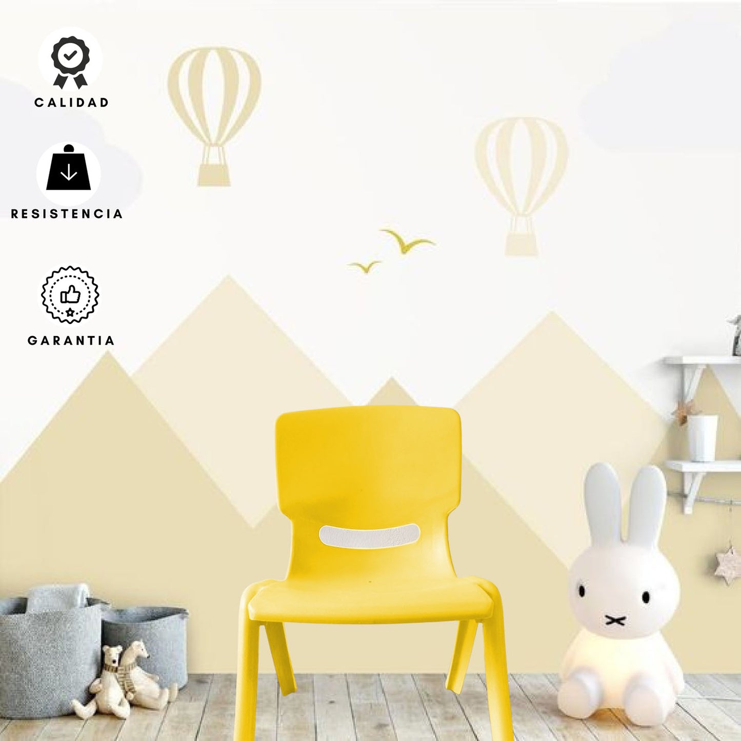 Silla Infantil Andy Junior amarillo