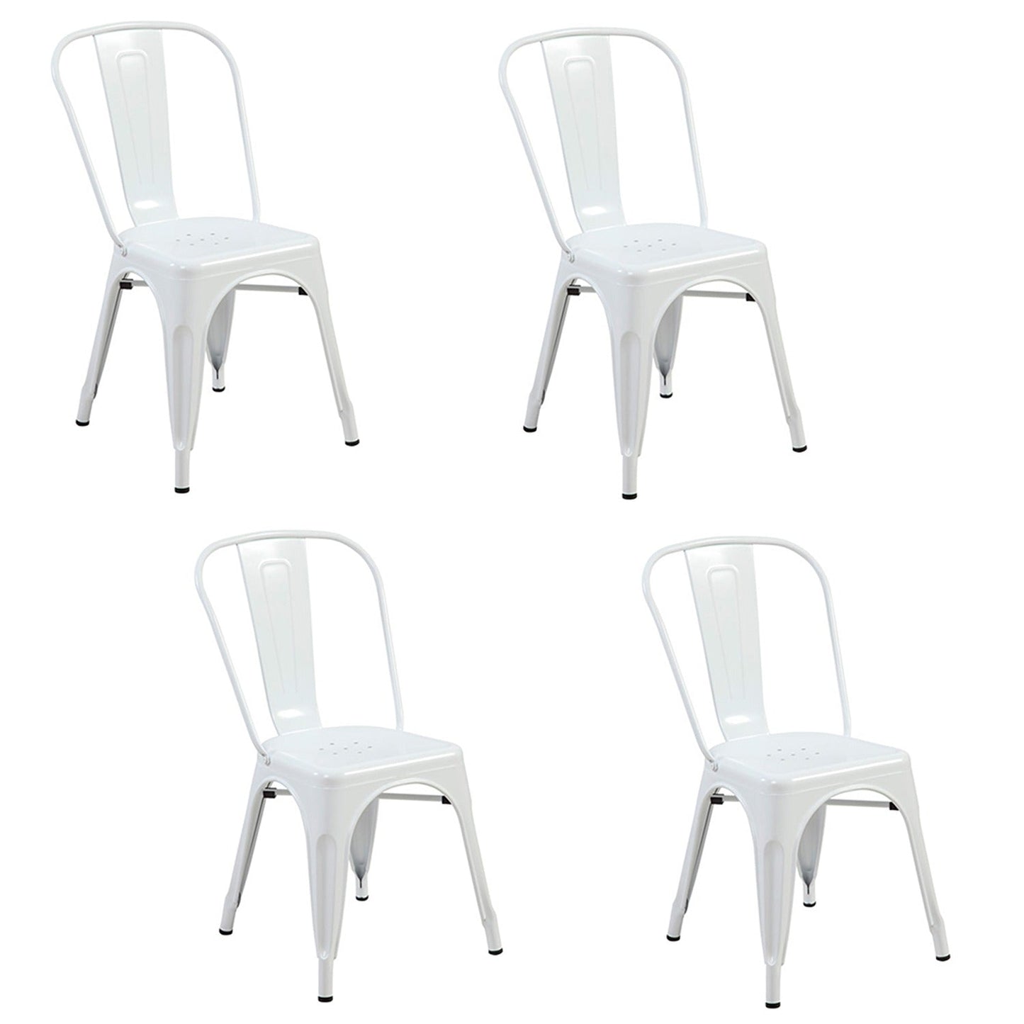 Set x4 Silla Turca Blanco