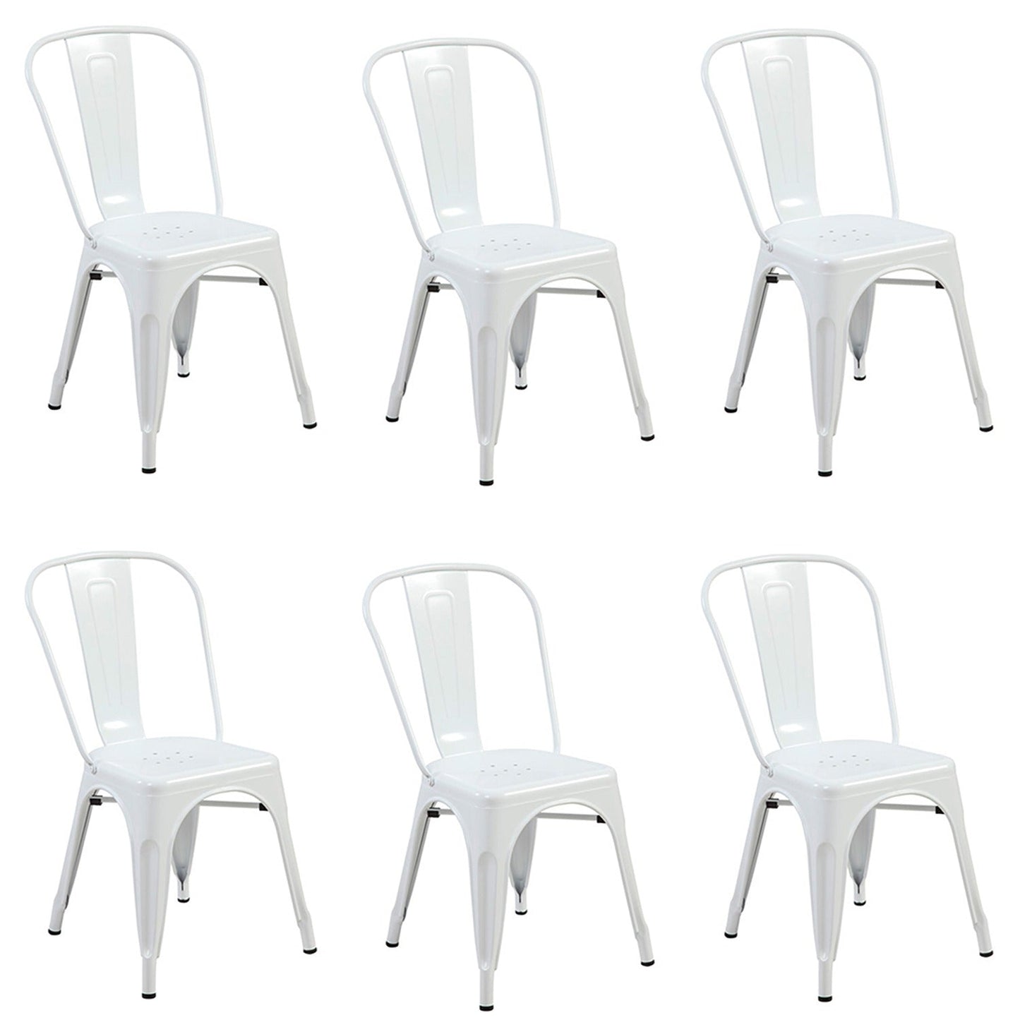 Set x6 Silla Turca Blanco
