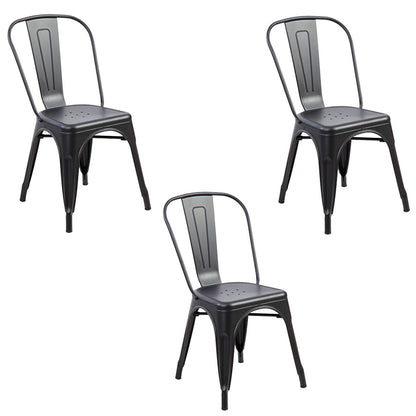 Set x3 Silla Turca Negro
