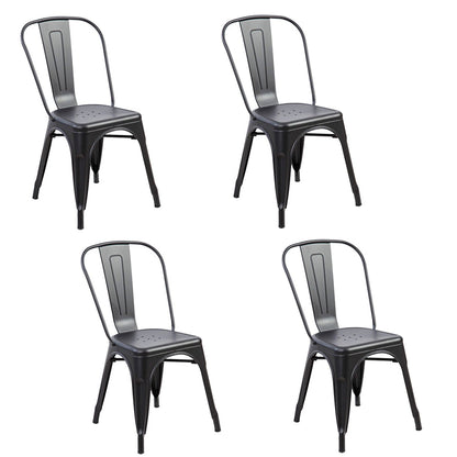 Set x4 Silla Turca Negro
