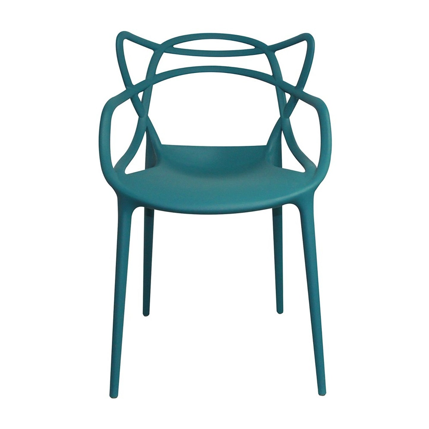 Silla Curva Streem Verde petroleo
