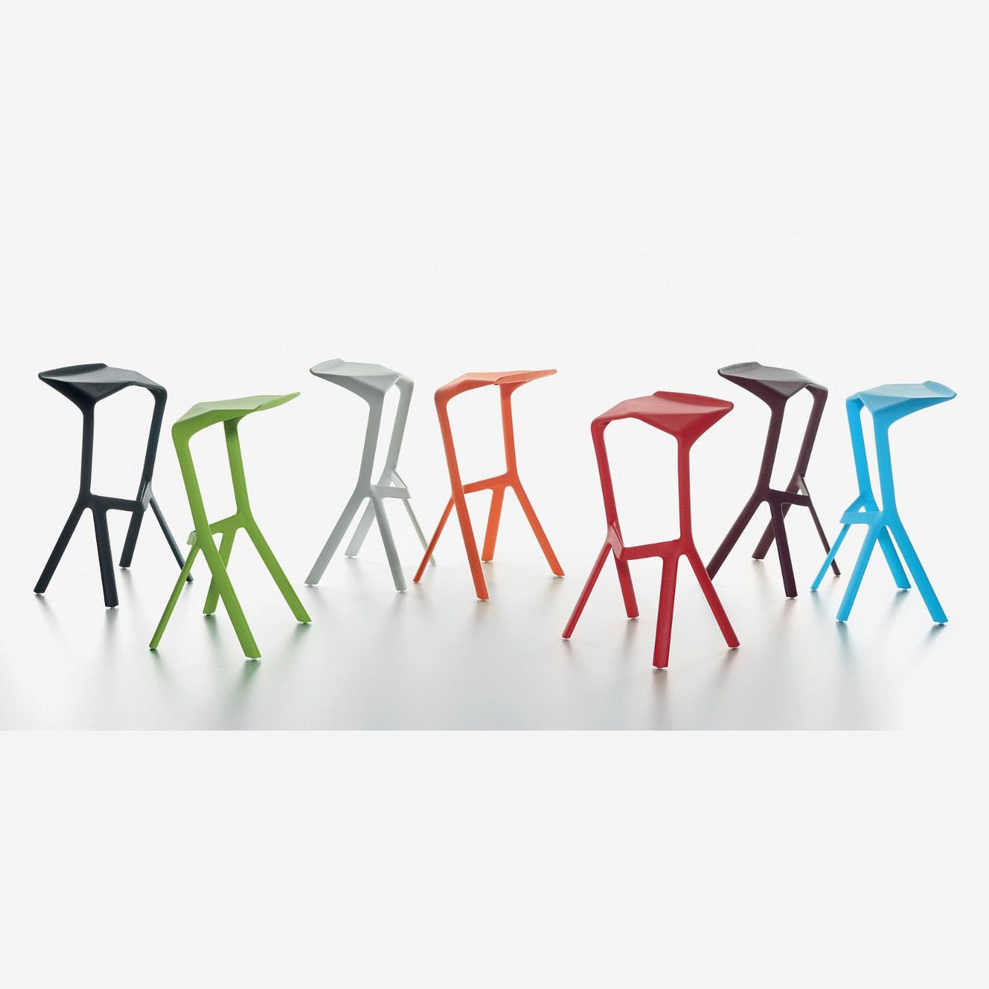 Silla de Barra Moderna Rojo