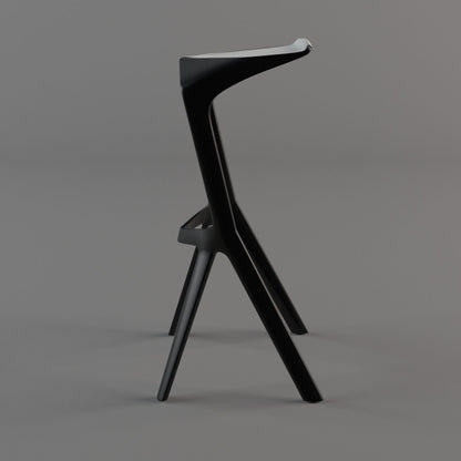 Silla de Barra Moderna Negro