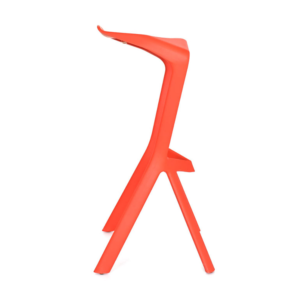 Silla de Barra Moderna Rojo