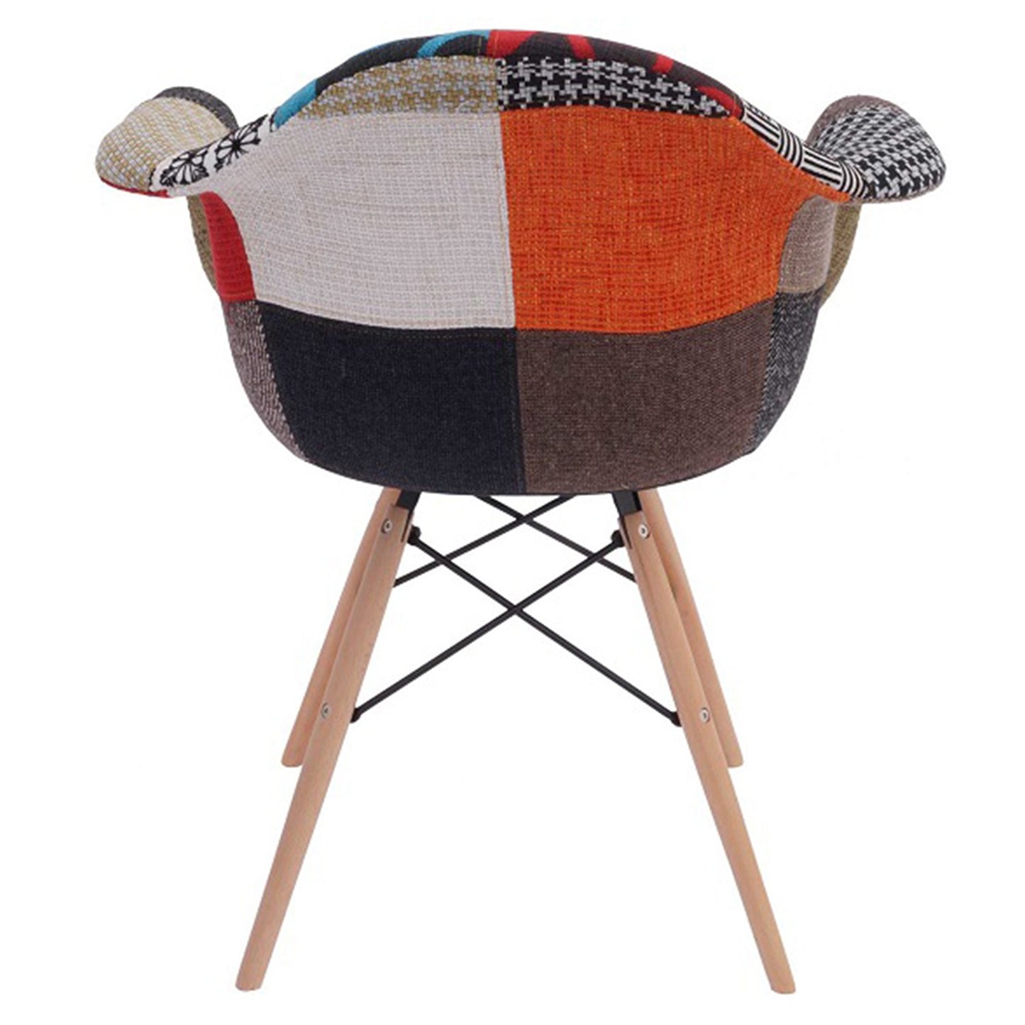 Silla Eames con Brazos Tapizada Colores Varios