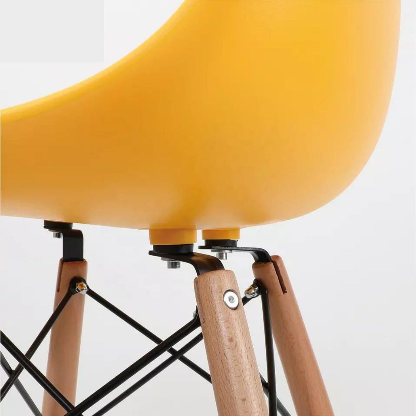 Silla de Barra Eames Amarillo