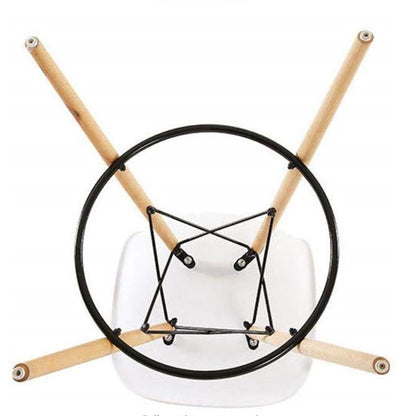 Silla de Barra Eames Blanco