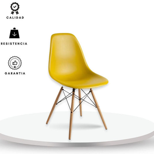 Silla Eames Mostaza