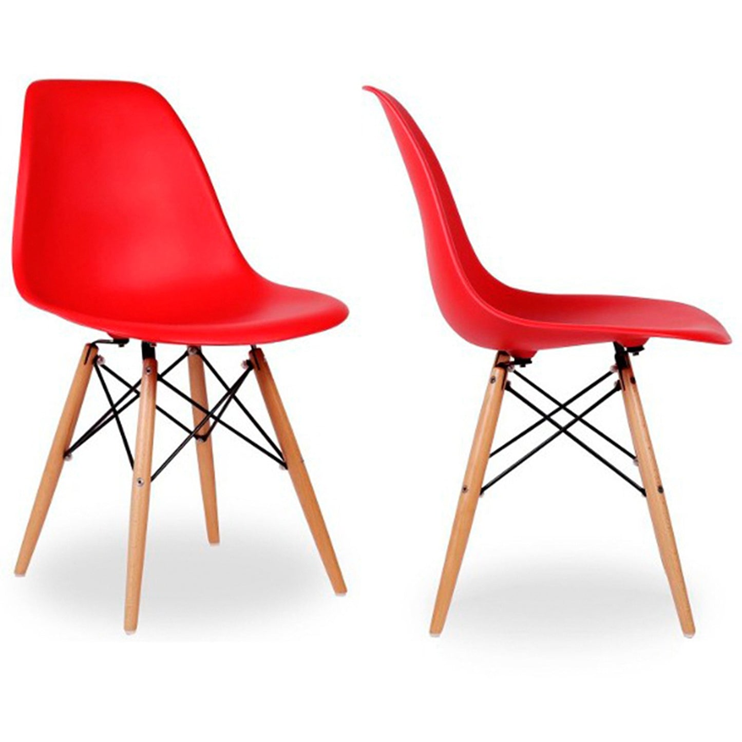 Silla Eames Rojo