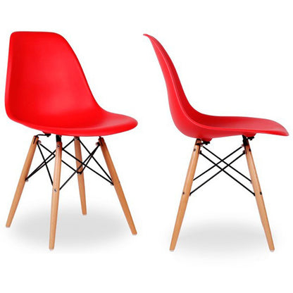 Silla Eames Rojo