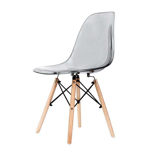 Silla Eames transparente Humo