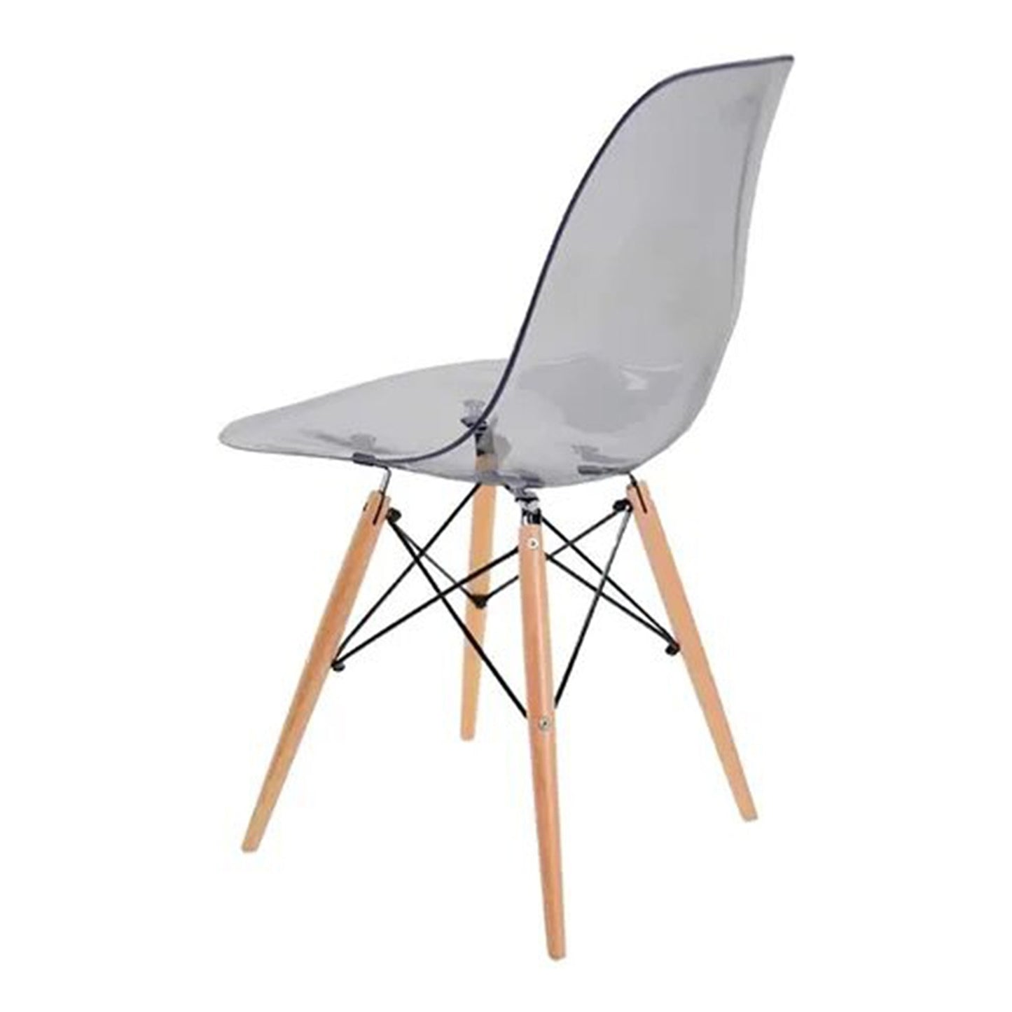 Silla Eames transparente Humo