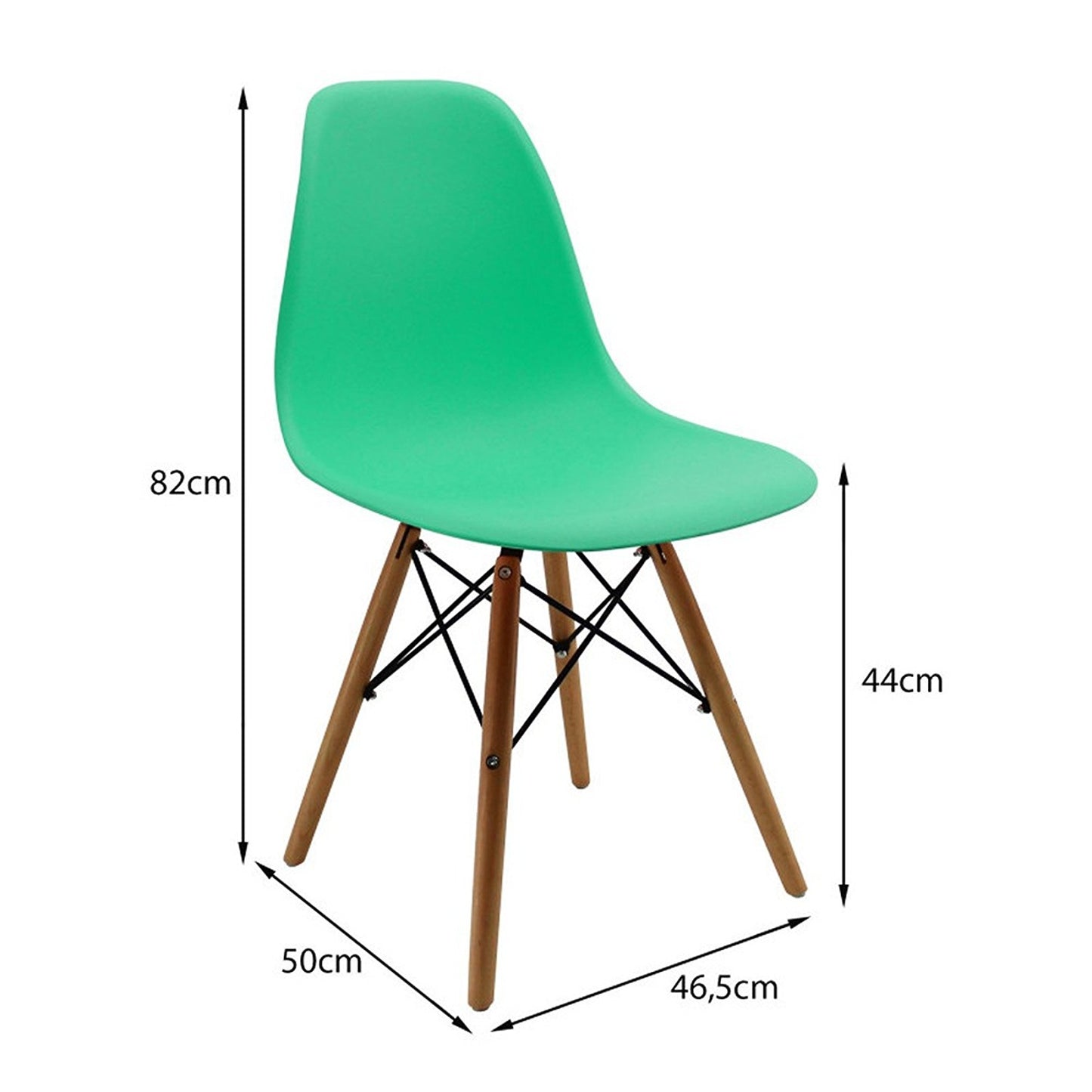 Silla Eames Verde Menta