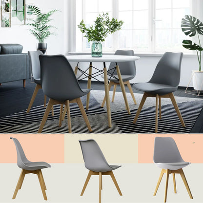 Silla Tapizada Milano Gris