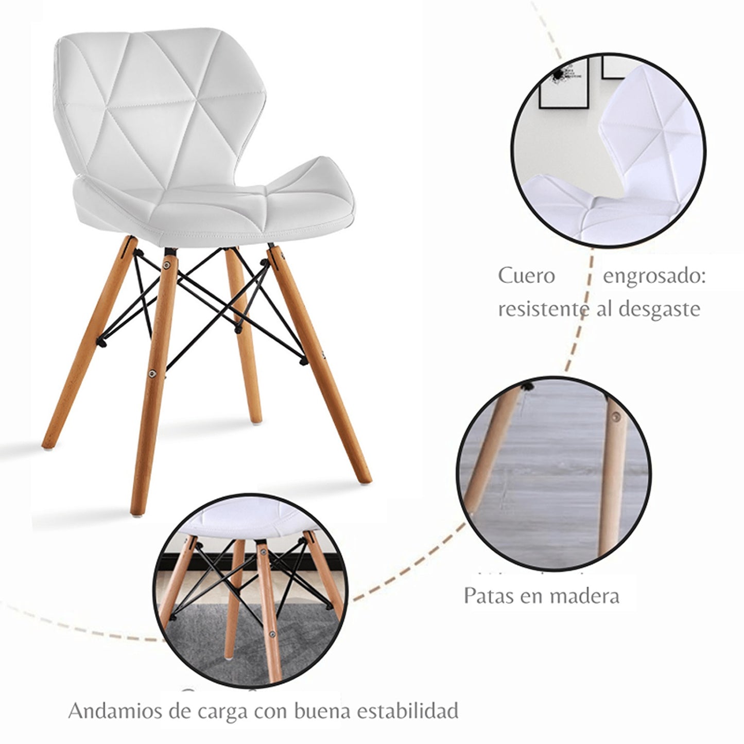 Silla Dais Blanco