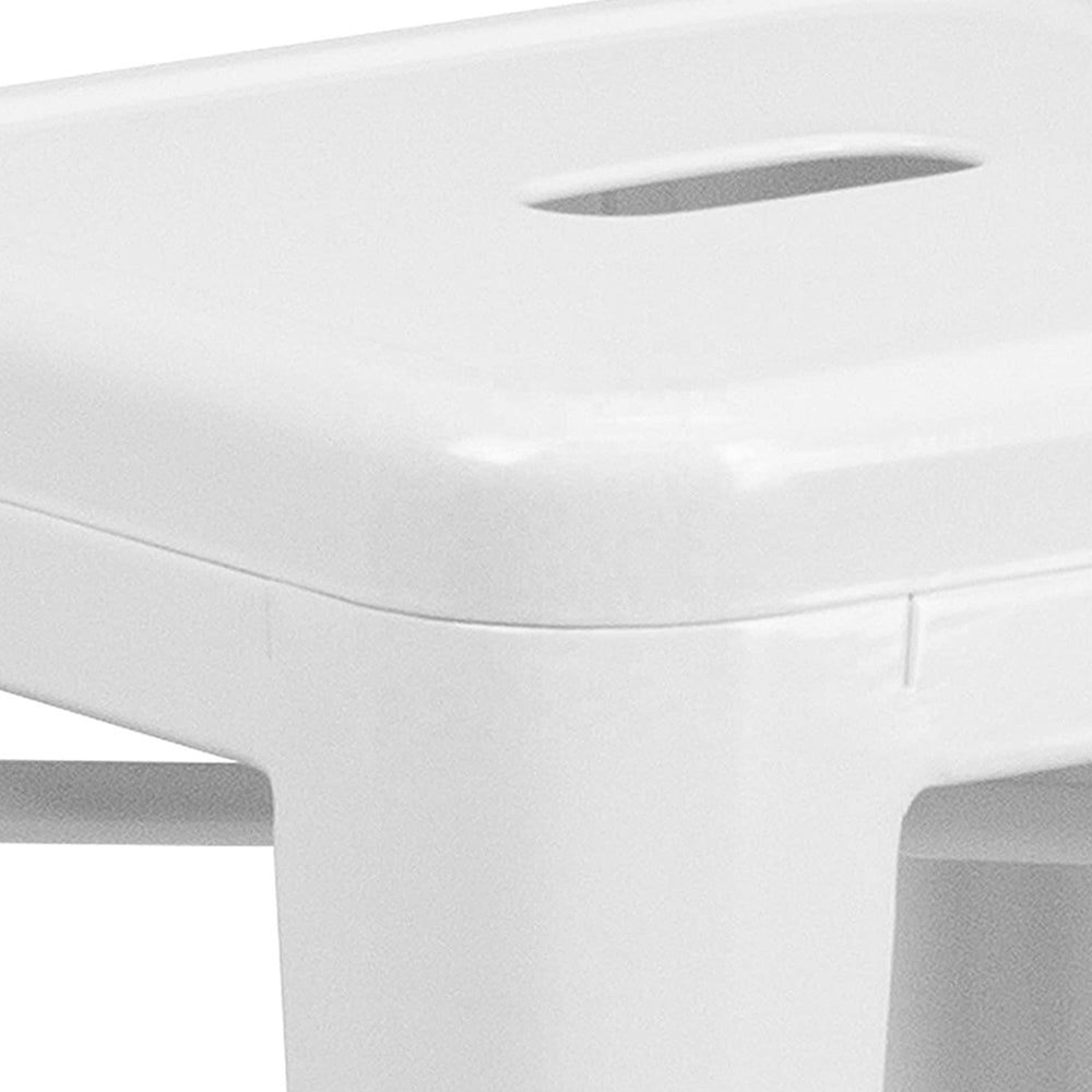 Set x3 Silla de Barra True Blanco
