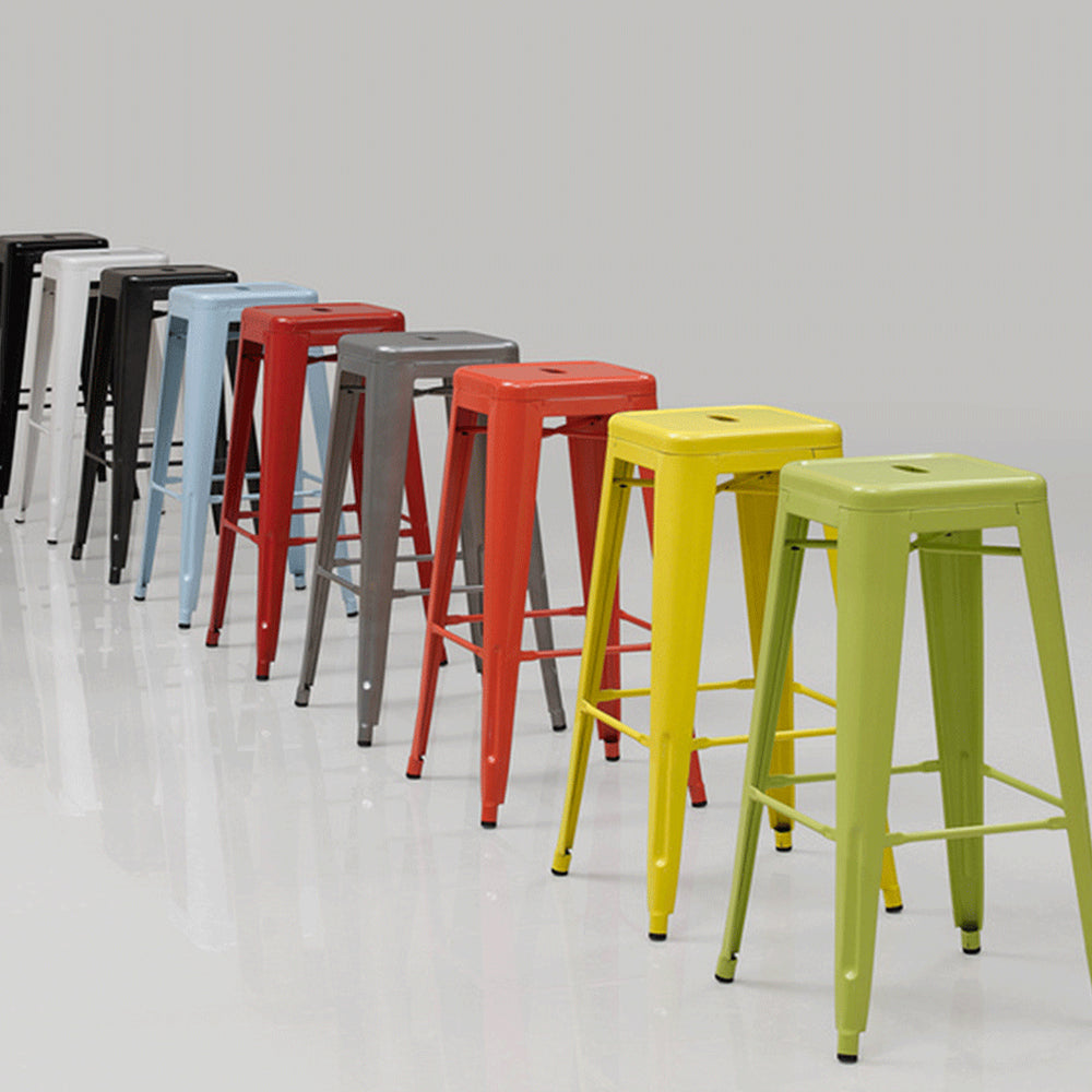 Set x4 Silla de Barra True Blanco