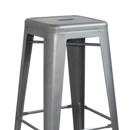 Silla de Barra True Gris