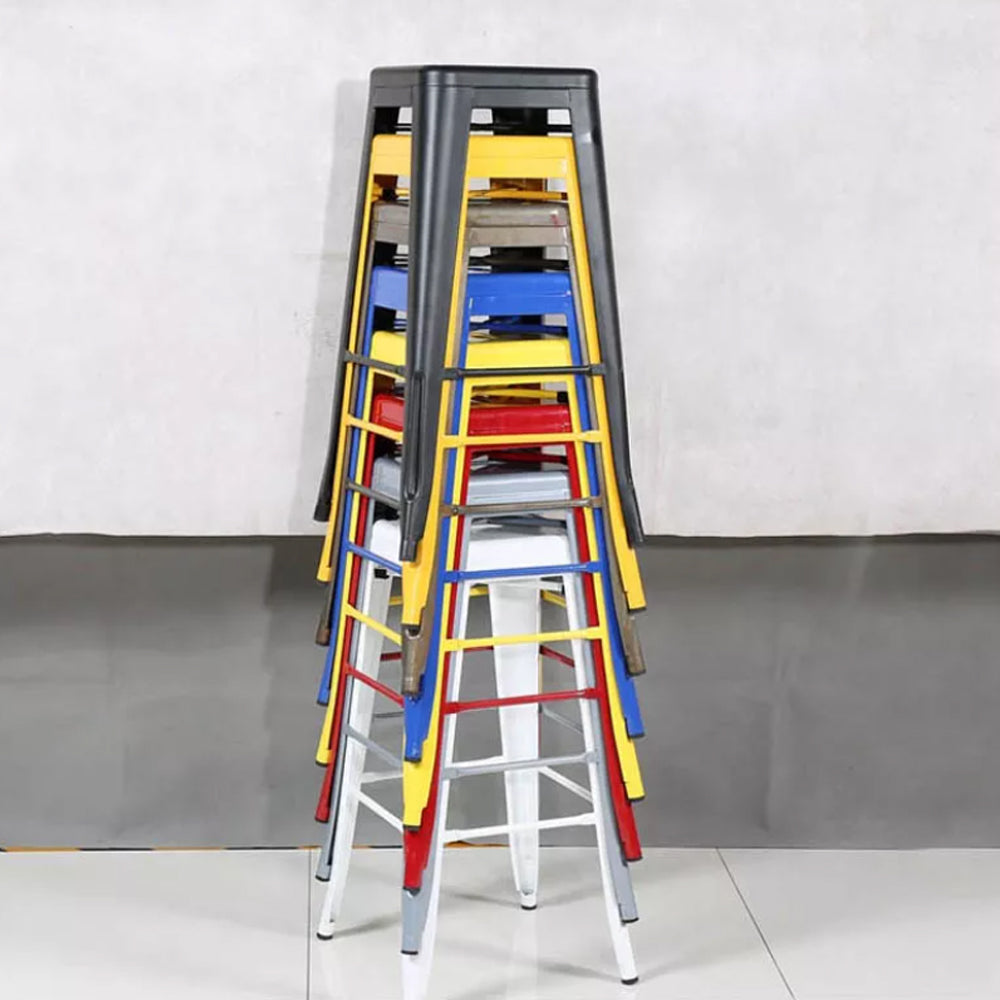 Set x4 Silla de Barra True Negro