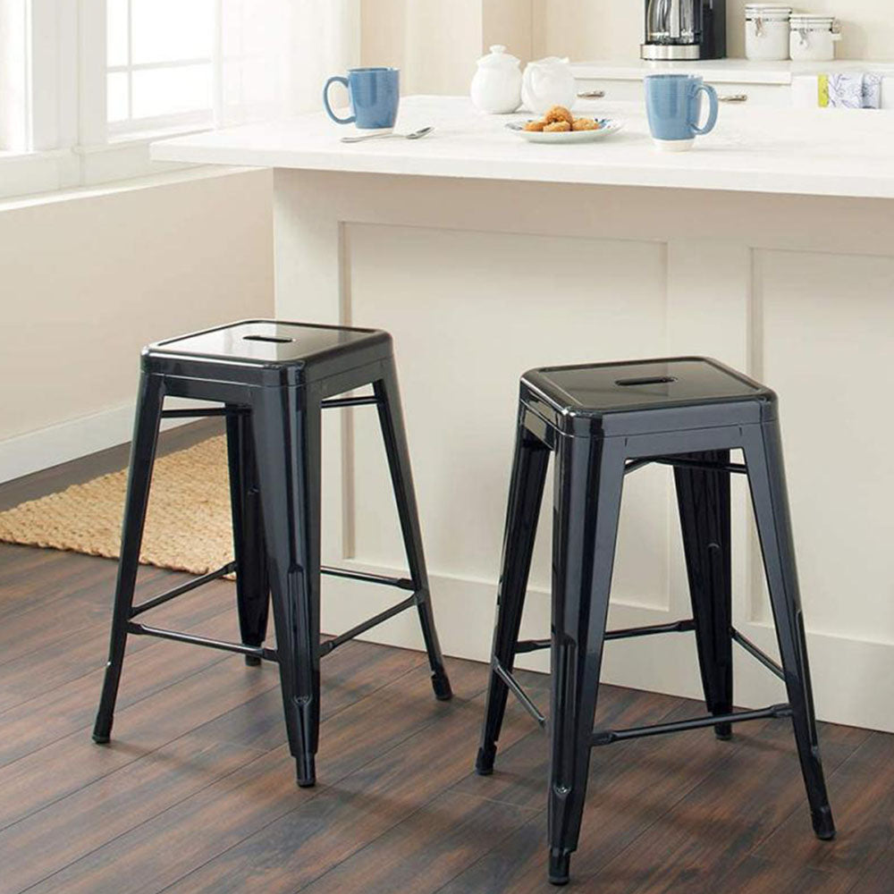Silla de Barra True Negro