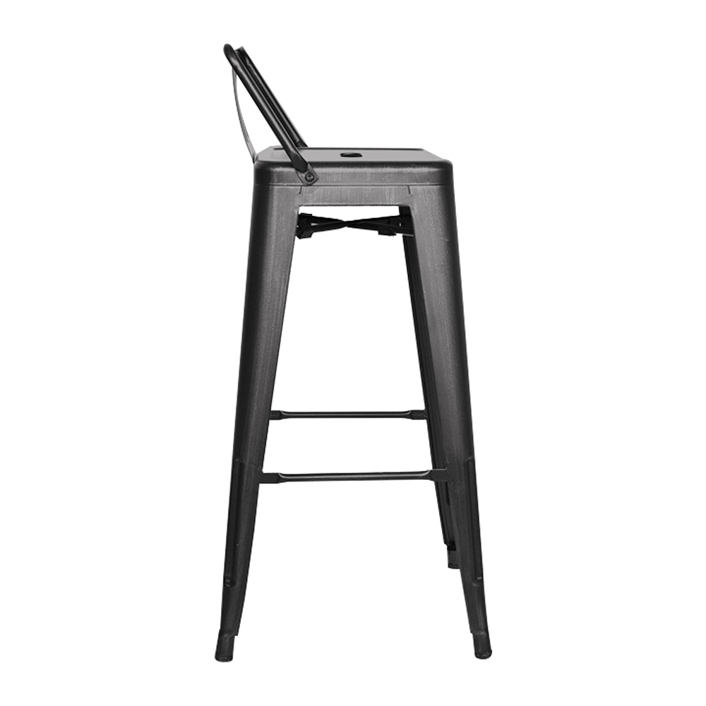 Silla de Barra True Espalda Negro
