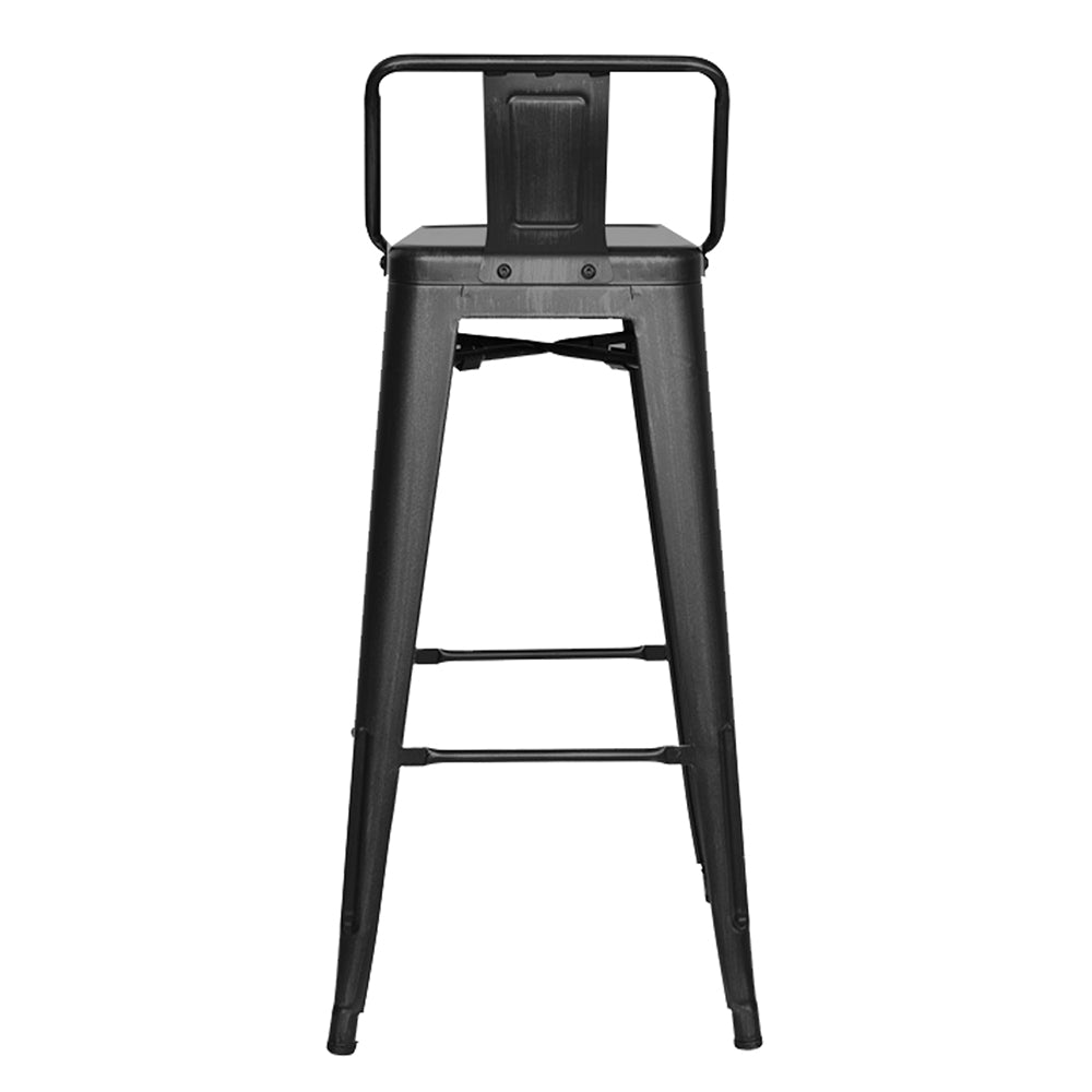 Silla de Barra True Espalda Negro