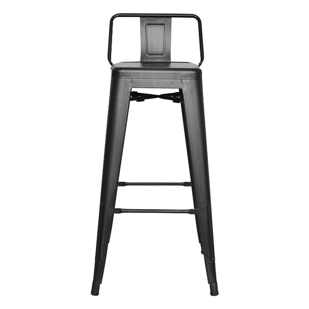 Silla de Barra True Espalda Negro
