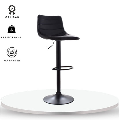 Silla de Barra Artiko Negro