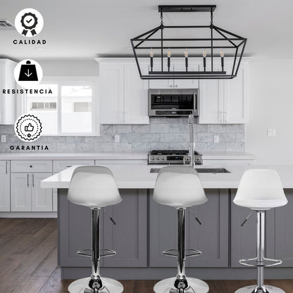 Set x2 Silla de Barra Fragua Blanco