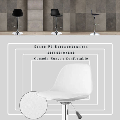Set x2 Silla de Barra Fragua Blanco